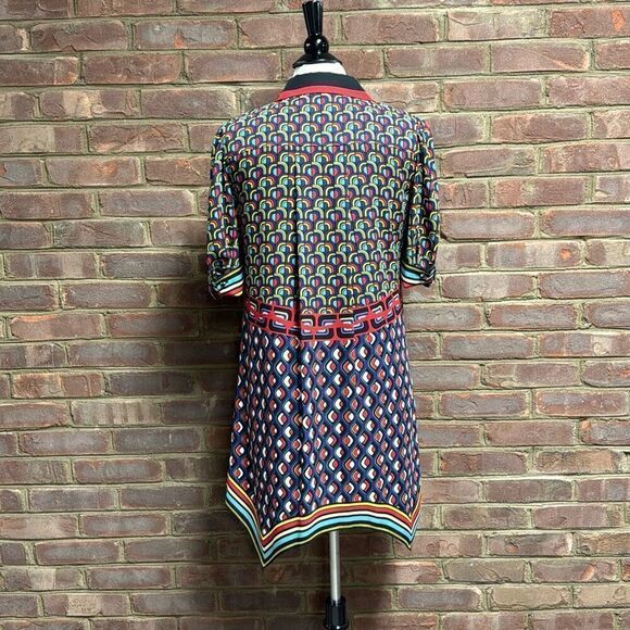 Alice + Olive Conner Handkerchief Shirt Dress Size Small  NEW - Picture 6 of 9